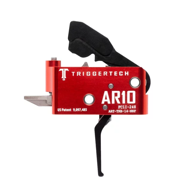 TriggerTech AR10 Two Stage Diamond Trigger PVD Black Flat
