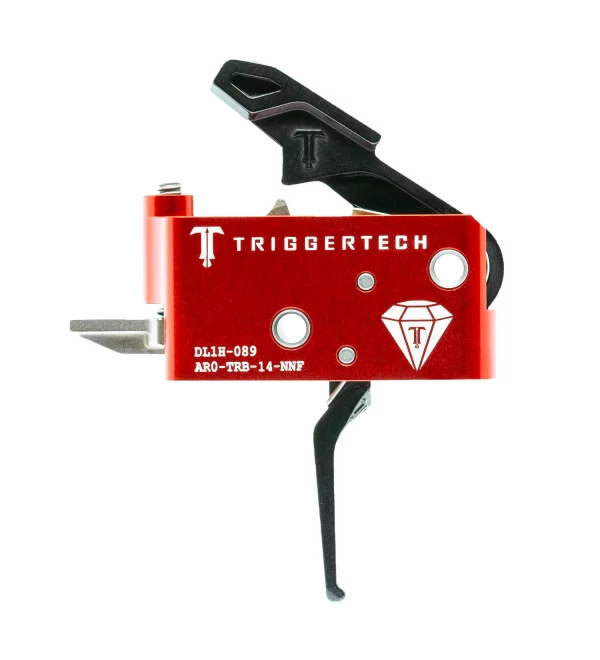 TriggerTech AR15 Two-Stage Diamond Trigger PVD Black Flat